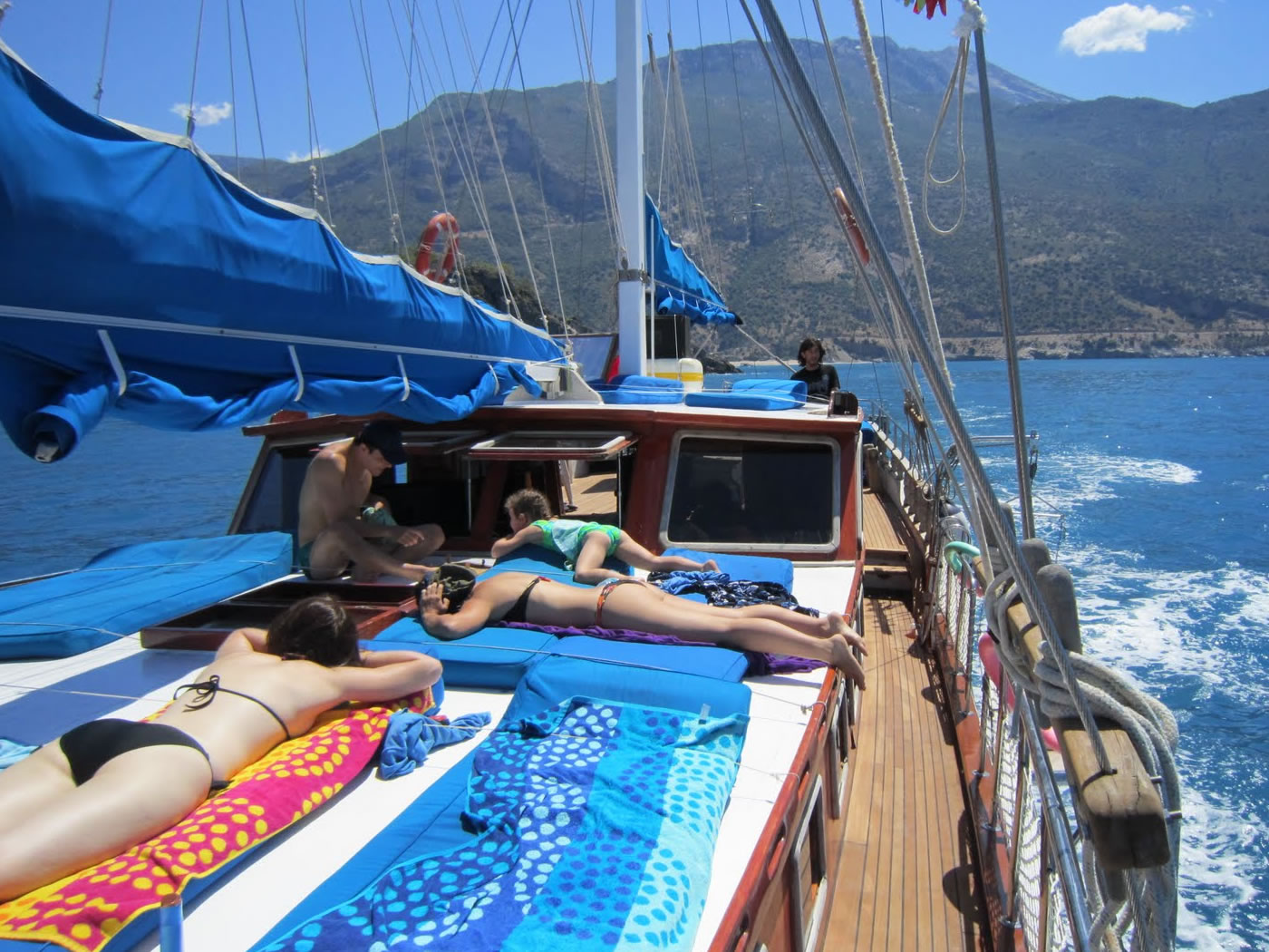3 Day Kas to Olympos Blue Cruise Cabin Charter