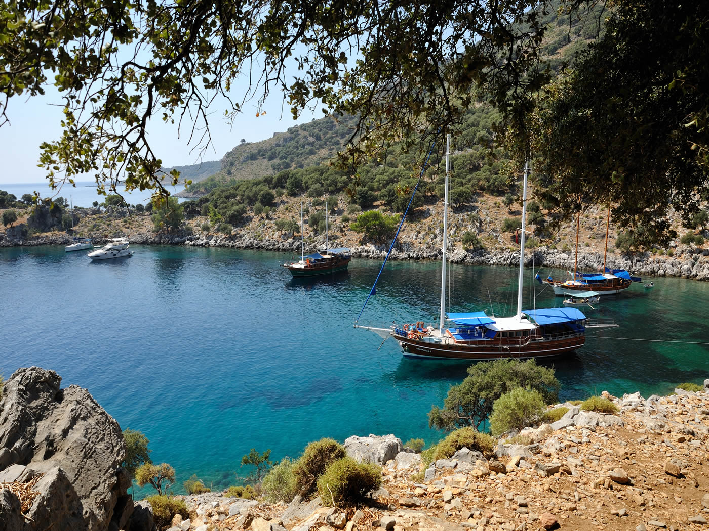 4 Day Olympos to Fethiye Blue Cruise Cabin Charter