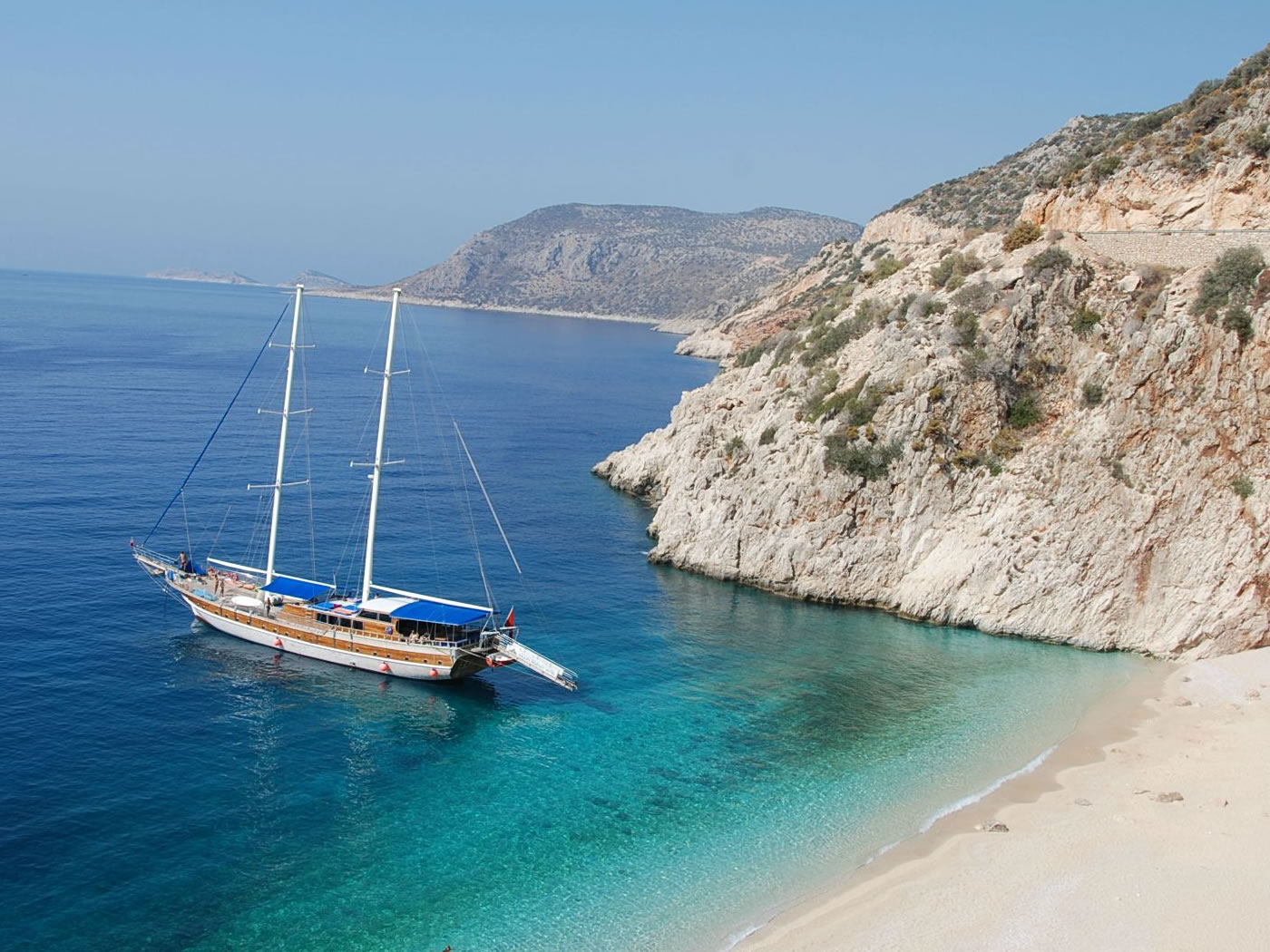 4 Day Olympos to Fethiye Blue Cruise Cabin Charter 2