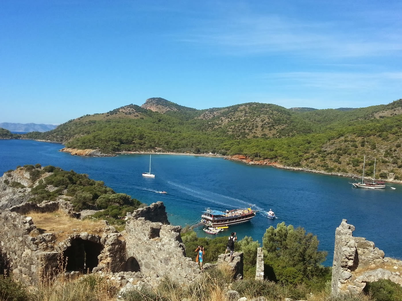 4 Day Olympos to Fethiye Blue Cruise Cabin Charter 6